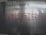 2008年12月17日，建業(yè)森林半島被評為"河南省物業(yè)管理示范住宅小區(qū)"榮譽稱號。